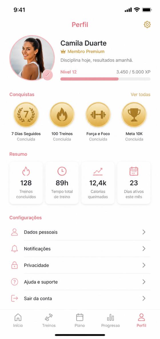 Tela Perfil